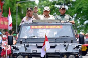 Panglima TNI Hadiri Apel Kasatwil Polri 2024 di Akpol